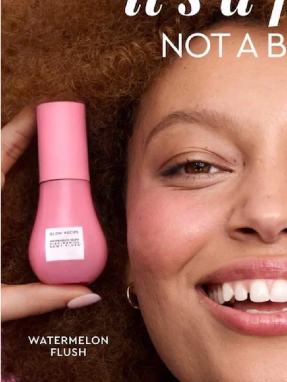 Glow Recipe Watermelon Glow Niacinamide Dewy Flush Tinted Serum in a 12 ml (0.4